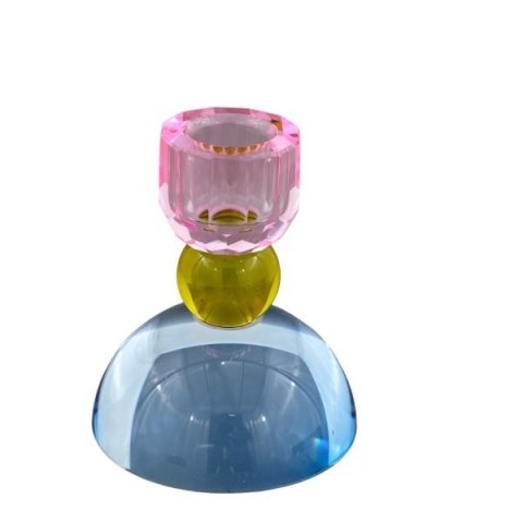 CANDELIERE BICOLORE SEMISFERA